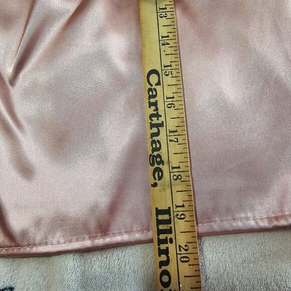 EUC NASTY GAL COLLECTION PINK SILKY FEEL COWL NECK TANK TOP SIZE 8 - Picture 12 of 12